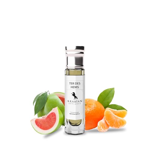 Arabian Opulence FR271 TER DES HEMS Roll-on Parfümöl | Konzentriertes Parfüm-Körperöl | Lang anhaltendes Parfüm auf Ölbasis für Männer | Reisegröße Alkoholfreies Parfümöl-Fläschchen (6ml) von Arabian Opulence