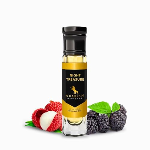 ARABIAN OPULENCE FR183 NIGHT TREASURE Parfüm für Damen | Duftöl NIGHT TREASURE Roll-On Parfüm für Frauen | Langanhaltendes Parfüm | Reisegröße Alkoholfreier Konzentriertes Parfum Damen (6 ml) von Arabian Opulence