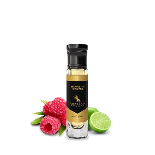 Arabian Opulence FR57 BECAUSE IT`S WITH YOU Roll-on Parfümöl | Konzentriertes Parfüm Körperöl | Langanhaltendes Parfüm auf Ölbasis für Frauen | Reisegröße Alkoholfreies Parfümöl Flasche (6ml) von Arabian Opulence