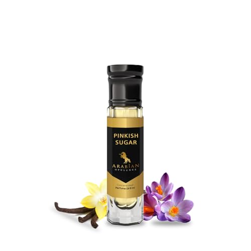 Arabian Opulence FR232 PINKISH SUGAR Roll-on Parfümöl | Konzentriertes Parfüm Körperöl | Langanhaltendes Parfüm auf Ölbasis für Frauen | Reisegröße Alkoholfreies weiches Parfümöl Fläschchen (6ml) von Arabian Opulence