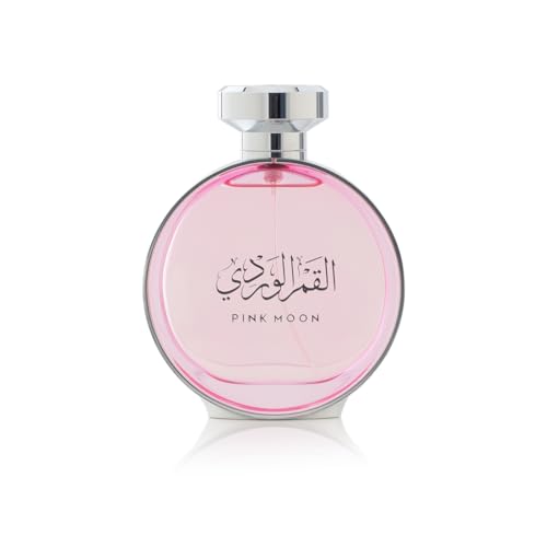 Arabian Oud Pink Moon 100 ml | Eau de Parfum für Damen | Rote Früchte, Frischer Jasmin und Salbei, Warme Basis aus Amber und Zedernholz | Eine süße und köstliche Komposition. Ihre strahlende Weiblichk von Arabian Oud