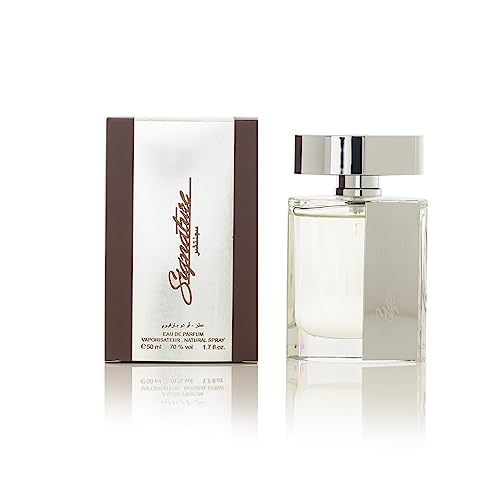 Arabian Oud SIGNATURE 50 ml | Eau de Parfum für Ihn | Weißer Pfeffer, Kardamom, Patchouli | Bernsteinfarbener und orientalischer Duft. von Arabian Oud