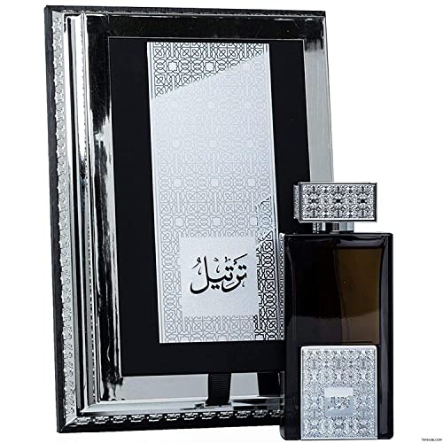 Arabian Oud TARTEEL SILVER 75 ml | Eau de Parfum Unisex | Baumwollblüte, Ylang-Ylang, Vanille und Moschus | Ambery und Gourmand Duft. von Arabian Oud