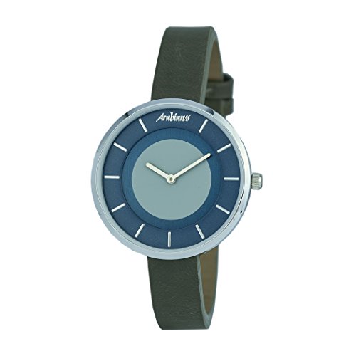 Arabians Damen Analog Quarz Uhr mit Leder Armband DBA2257G von Arabians
