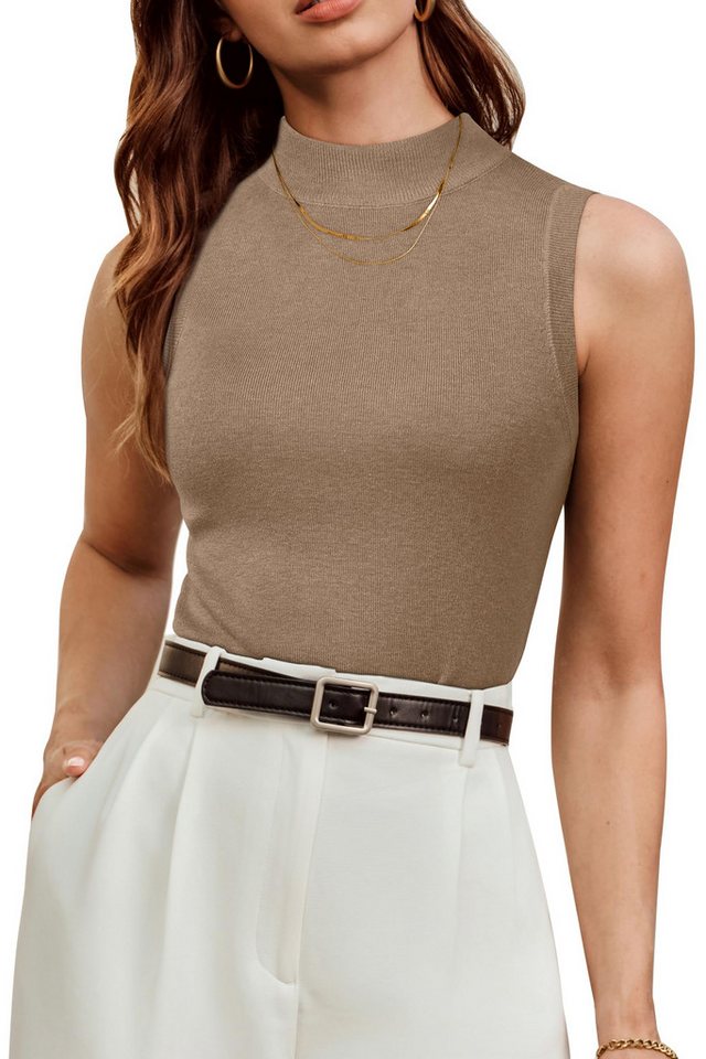 Arach&Cloz Tanktop Arach&Cloz Damen Wolle Blend Ärmellos Tank Top Herbst Winter Pullover Freizeit Business Oberteile Arach&Cloz Tanktop Arach&Cloz Damen Wolle Blend Ärmellos Tank Top Herbst Winter Pullover Freizeit Business Oberteile von Arach&Cloz