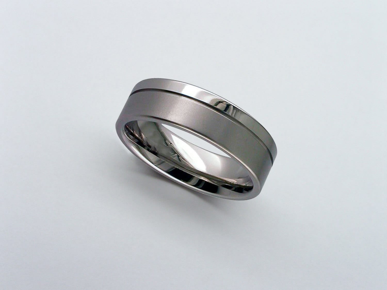 Titan-Band, Titan Hochzeit Band, Herren Ehering, Personalisierte Band von ArahJamesTitanium