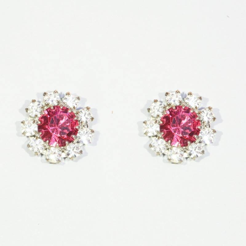 Heiße Rosa Swarovski Ohrstecker, Kristall Partei Ohrringe, Brautjungfer, Braut Ohrringe Swarovski-Kristallen Heiße Rosa Swarovski Ohrstecker, Kristall Partei Ohrringe, Brautjungfer, Braut Ohrringe Swarovski-Kristallen von AramintaLandale