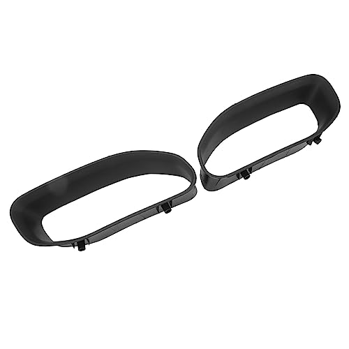 Tow-Haken-Lünette Kit, Präzisionsausstattung, Hochwertiges ABS-Material, Effektiver Anhängerhakenschutz für 1500 Body, 2019-2023 Ersatz durch OE-Nummern 68274701AA, von Aramox