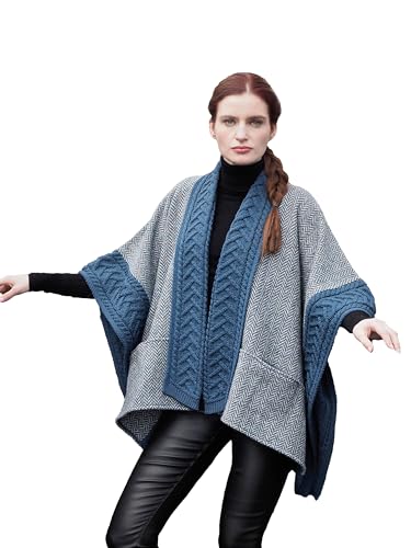 Aran Crafts Ladies Tweed Cape von Aran Crafts