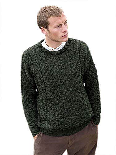 The Irish Store - Irish Gifts from Ireland Herren Sweatshirt grün grün M von Aran Crafts