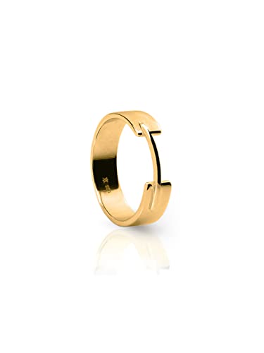 US7-54 Gold Balance Ring von aran jewels