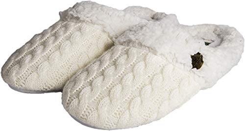 Aran-gestrickte Damen-Slippe Aran-gestrickte Damen-Slippe von Aran Woollen Mills