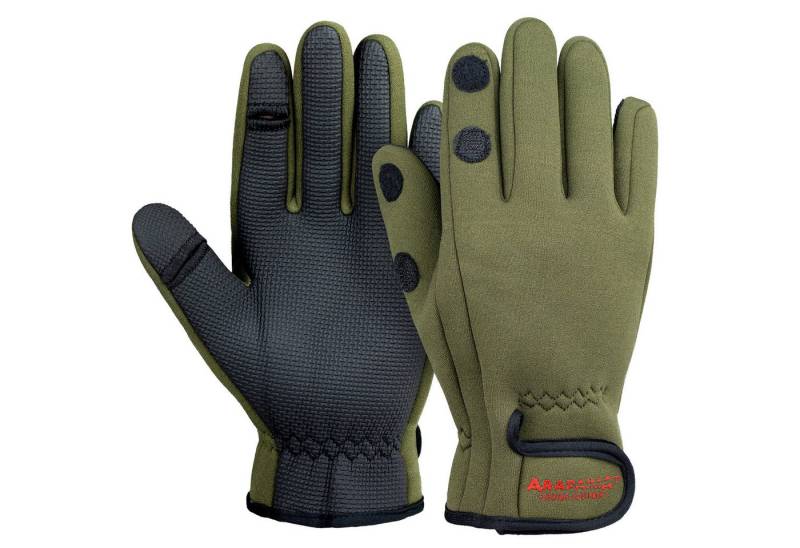 Arapaima Fishing Equipment Angelhandschuhe Neoprenhandschuhe – Abklappbare Finger, rutschfest für Angeln & Jagen (Paar) Neopren Handschuhe Angeln von Arapaima Fishing Equipment
