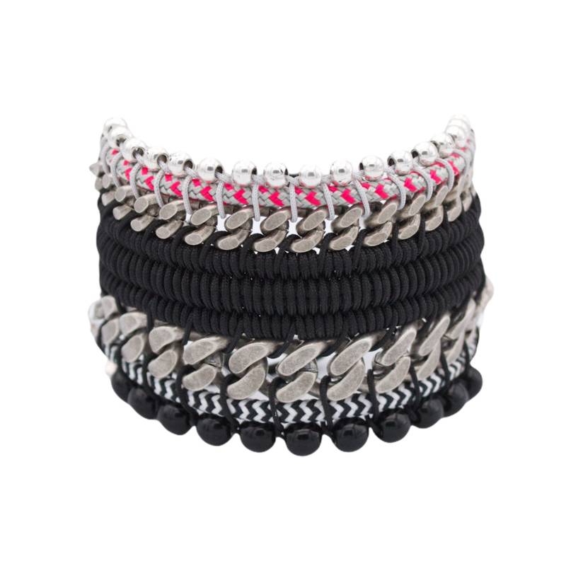 Inírida Pulsra Negra Tejida Estilo Boho Inírida Pulsra Negra Tejida Estilo Boho von Araracuara