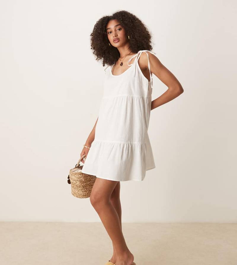 Aray - Mini-Strandkleid in Weiß von Aray