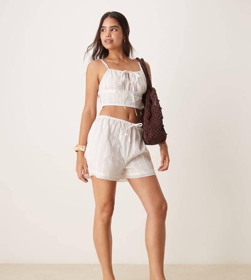 Aray - Strand-Shorts in Weiß, Kombiteil von Aray