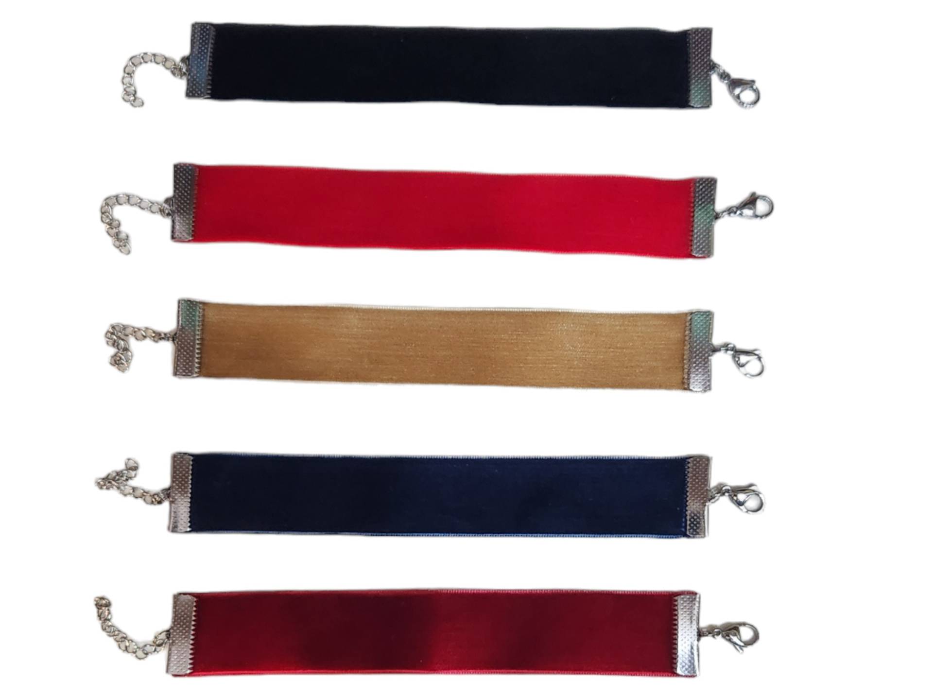 Armband Manschette Samt Weich Und Glatt in Soliden Farben von ArayshBoutique