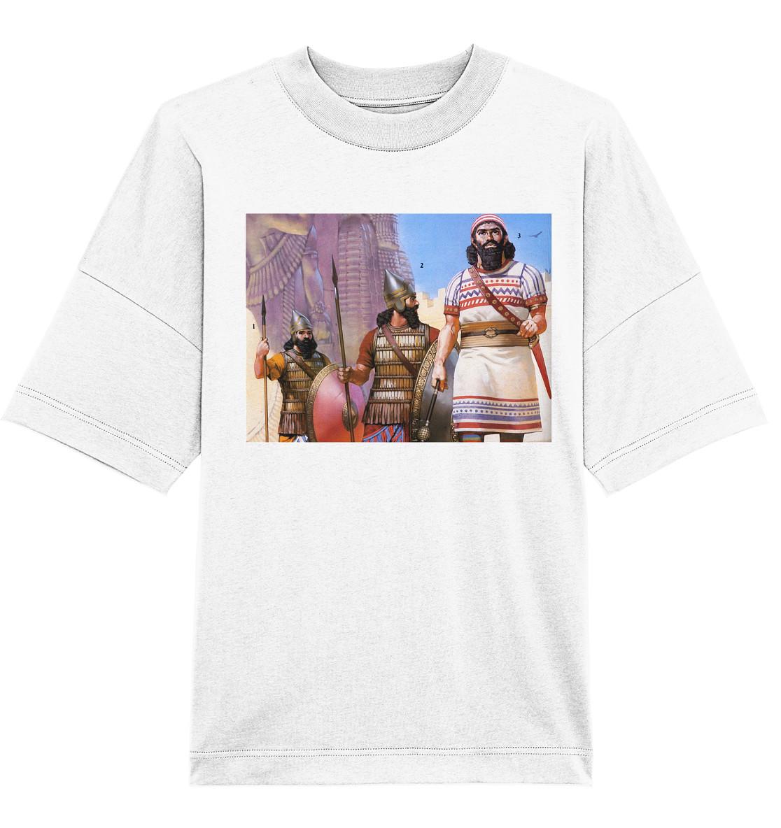 Assyrian Empire - Organic Oversize Shirt von ArbelitaArts