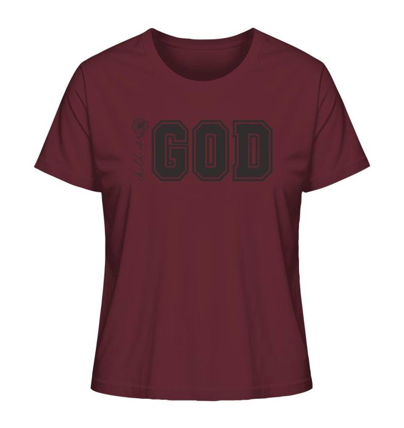 Child Of God - Ladies Organic Shirt von ArbelitaArts