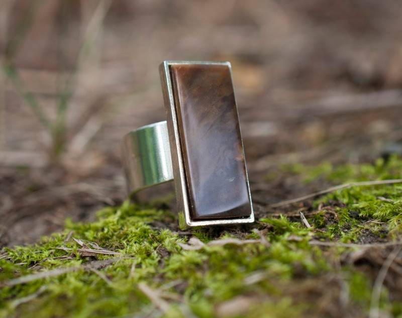 Versteinerter Holzring von ArborealStone