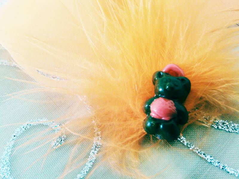 Handgefertigte Haarspange, Krokodilklemme von ArborescenceAtelier