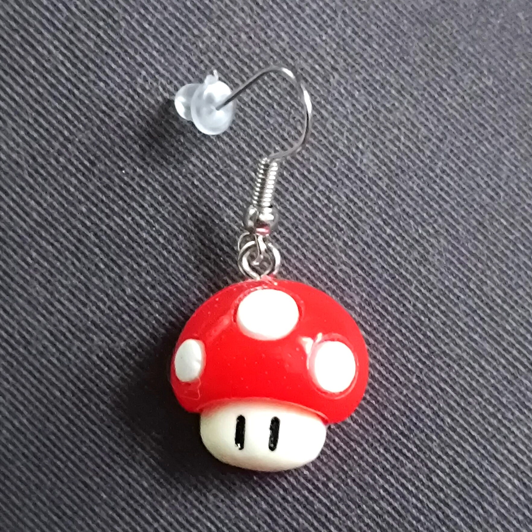 Pilz Ohrringe Handgefertigt Aus Epoxidharz - Super 1Up Für Kinder Und Erwachsene von ArbotalDE