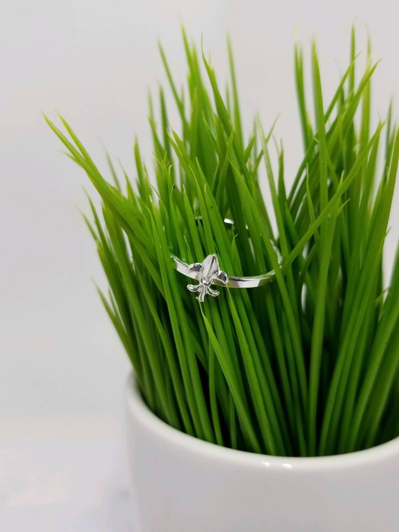 Fluer De Lis Ring Aus Sterlingsilber von ArbotiqueDesigns