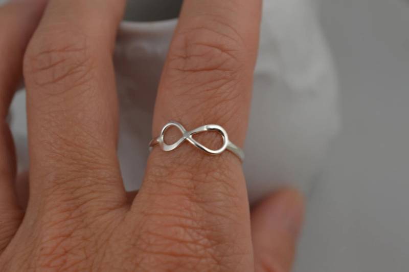 Infinity Ring Sterling Silber/925Er Liebesring von ArbotiqueDesigns