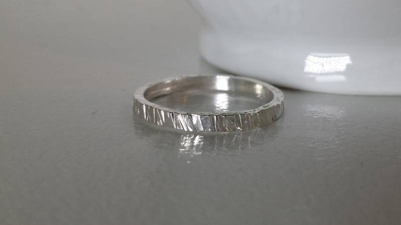 Schlichte Sterling Silber Ring von ArbotiqueDesigns