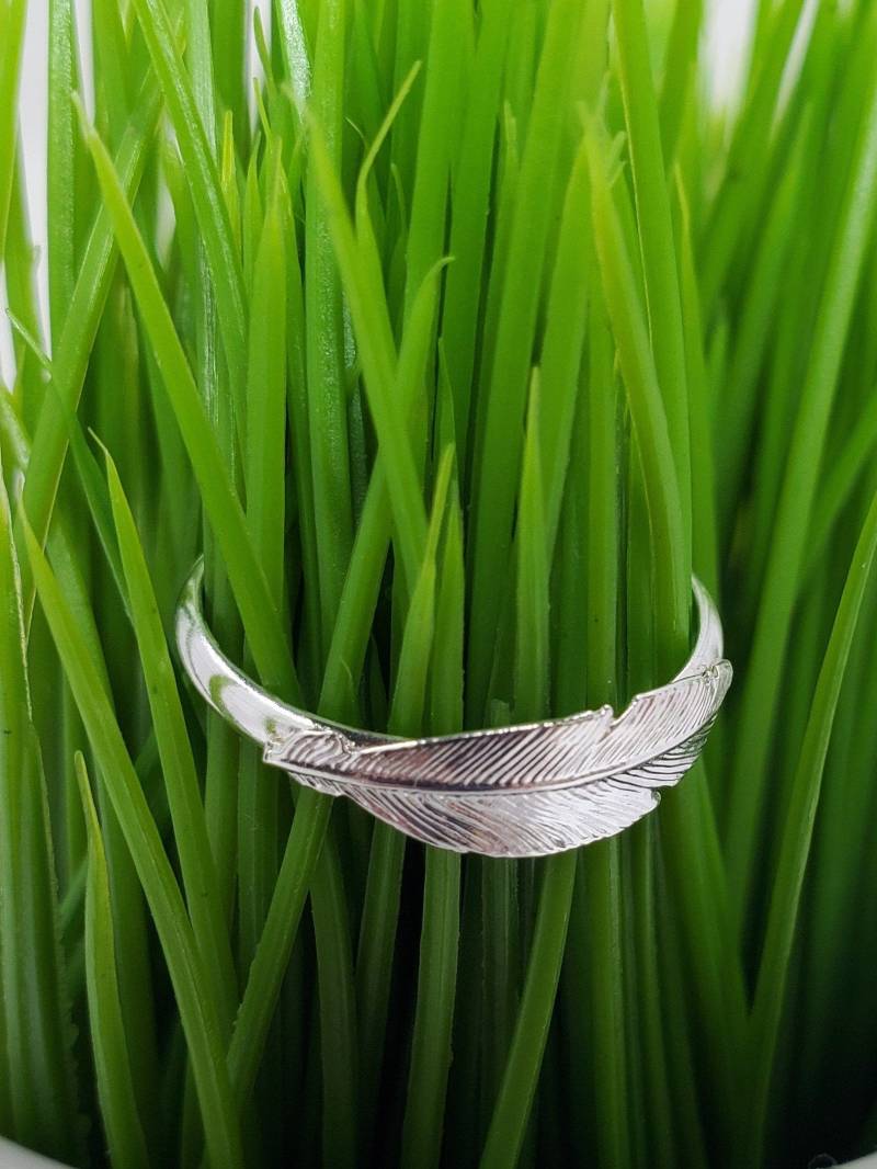 Verstellbarer Boho-Wickelring Aus 925Er Silber von ArbotiqueDesigns