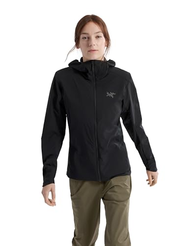Arc'teryx Atom SL Hoody Damen | Leichtester Atom Hoody für anspruchsvolle Aktivitäten - Redesign | Schwarz, Large von Arc'teryx