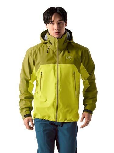 Arc'teryx Beta AR Herren-Jacke, strapazierfähige, schützende All-Mountain-Shell, Redesign, Olive Moss/Euphoria, Größe XXL von Arc'teryx