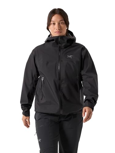 Arc'teryx Beta Jacke Damen | Gore-Tex Epe Shell für maximale Vielseitigkeit, Schwarz, L von Arc'teryx