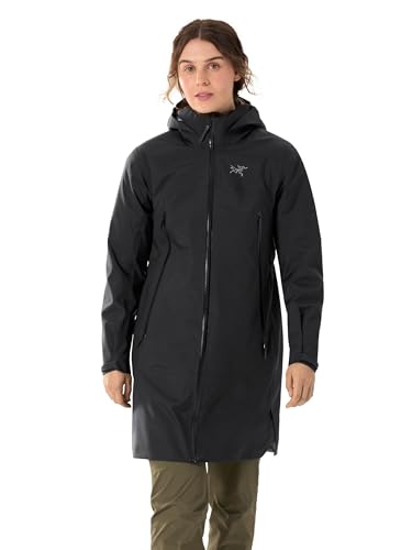 Arc'teryx Beta Mantel Damen | Oberschenkellang Beta Hardshell | Schwarz, X-Large von Arc'teryx