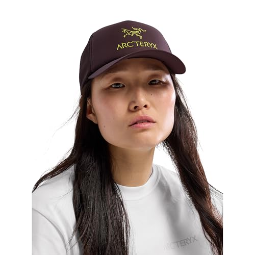 Arc'teryx Bird Word Trucker Curved Hat | Light Breathable Trucker Hat with Our Word Logo | Phantasm/Euphoria, One Size von Arc'teryx