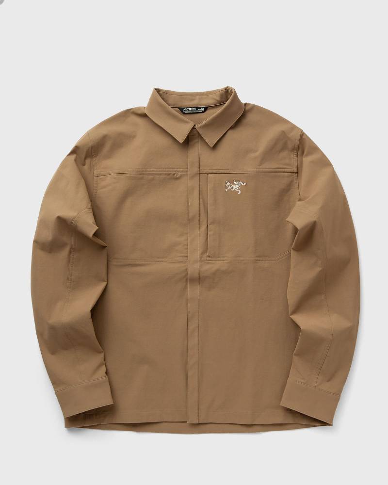 Arc´teryx Cronin Cotton Overshirt men Overshirts brown in Größe:L von Arc´teryx