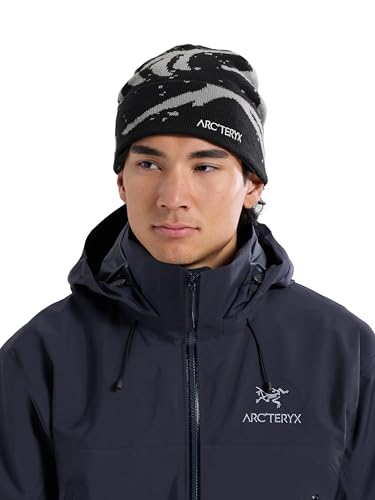 Arc'teryx Grotto Toque Wintermütze aus recyceltem Polyester, Schwarz/Void, Einheitsgröße Arc'teryx Grotto Toque Wintermütze aus recyceltem Polyester, Schwarz/Void, Einheitsgröße von Arc'teryx