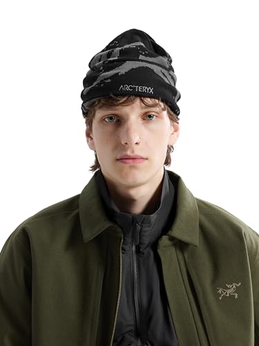 Arc'teryx Grotto Toque Wintermütze aus recyceltem Polyester, Schwarz/Void, Einheitsgröße von Arc'teryx