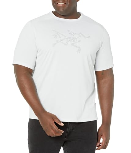 Arc'teryx Herren Cormac Logo T-Shirt, Atmos Heather, M von Arc'teryx