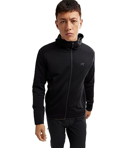 Arc'teryx Kyanite Hoody Herren | Warmer Polartec Stretch Fleece Hoody, Schwarz, L von Arc'teryx