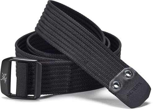 Arc'teryx Unisex Conveyor Belt Gürtel Schwarz S - Width: 38 mm von Arc'teryx