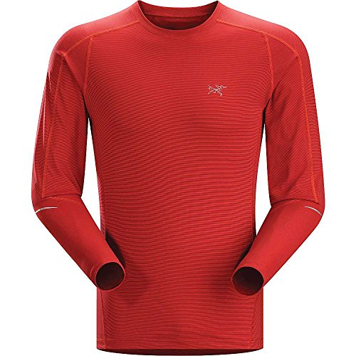 Arcteryx Motus LS Crew Herren Diablo Rot XL von Arc'teryx