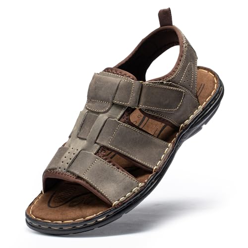 ArcBrothers Herren Sandalen Rutschfeste Wassersandalen Bequeme Sport Sandalen Open Toe Casual Strand Sandalen, Olivgrün, 39.5 EU ArcBrothers Herren Sandalen Rutschfeste Wassersandalen Bequeme Sport Sandalen Open Toe Casual Strand Sandalen, Olivgrün, 39.5 EU von ArcBrothers