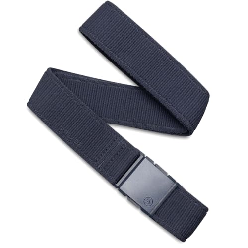 Arcade Belts A2 Unisex Adventure Belt: Heavy Duty Stretch, Metallfreie Schnalle, Atlas - Marineblau, Long (Up to 50"); 1.5" Wide von Arcade