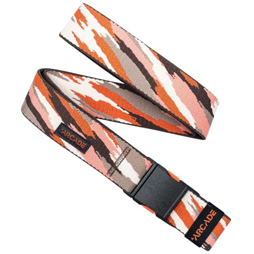 Arcade A2-Gürtel, schmaler Abenteuergürtel: Strapazierfähiger Stretch, metallfreie Schnalle, Standard (Up to 40"); 1.25" Slim Width von Arcade