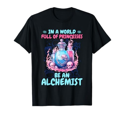 Mystic Alchemist Potion Master Magical Arts für Damen und Mädchen T-Shirt von Arcane Elixirs & Enchanted Tees