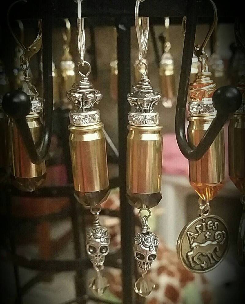 Schädel Und Kristall .380 Auto Patronenhülse Gehäuse von ArcaneAddiction