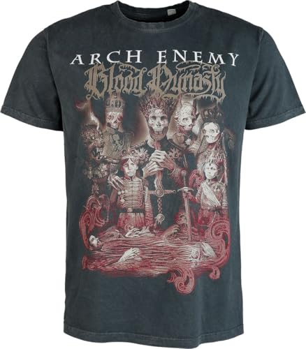 Arch Enemy Bloody Family Männer T-Shirt dunkelgrau 4XL 100% Baumwolle Band-Merch, Bands von Arch Enemy