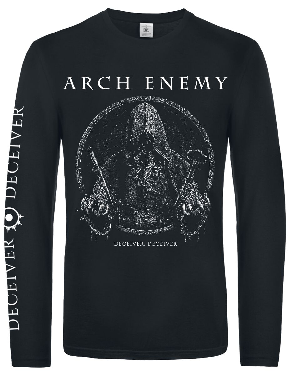 Arch Enemy Deceiver Langarmshirt schwarz in XXL von Arch Enemy