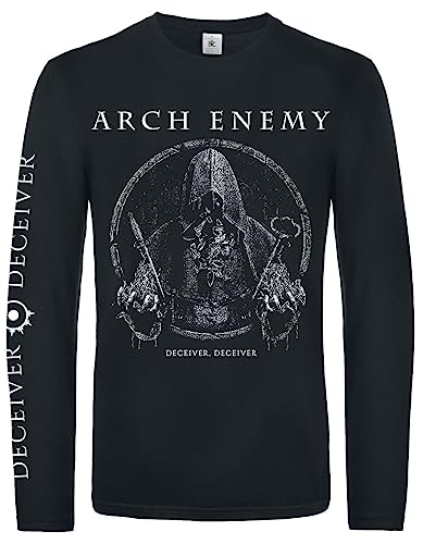 Arch Enemy Deceiver Männer Langarmshirt schwarz L 100% Baumwolle Band-Merch, Bands, Nachhaltigkeit von Arch Enemy